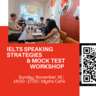 IELTS SPEAKING STRATEGIES & MOCK TEST WORKSHOP