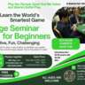 Bridge Seminar for Beginners