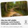 Hike North Florida’s UNF Wildlife Sanctuary 