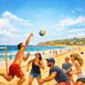 Social Beach Volleyball and Hangout