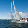 Sailing on Lake Lanier