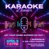 🎙️🎙️Karaoke Dinner 🎤