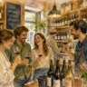 Wine Tasting at Local Wine Shop (Akatlar)