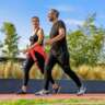 Fitness Walk in Tiergarten