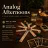 Analog Afternoons Returns