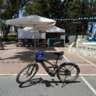 Parrillada Argentina Fire. Beef. Bicycle.