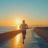 Last Minute Jog on the Sea Side