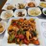 A Korean Dinner in A Summer Evening 