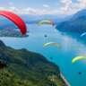 Summer Escape: Lake Bourget, Swimming & Paragliding! 🪂🏖️