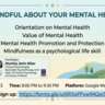 Be Mindful About Your Mental Health