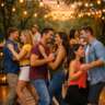 Dancing Salsa & Bachata in an Open Air Terrasse