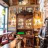 Victorian-Style Whiskey Bar