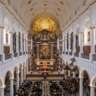 CHANGED!! Altar Painting Change in A Beautiful Baroque Church