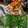 Pizza and English Garden for Sport Lovers