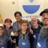 Serving Dinner at the Homeless Shelter