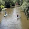 Stand-Up Paddling (SUP) on Rednitz