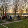 Sunset by the Garonne