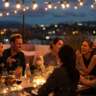 Lovely Dinner on a Scenic Terrace by the Tiber