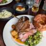 Relaxed Sunday lunch in stylish pub