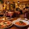 Dinner in A Cosy Italian Restaurant in the Heart of Reading