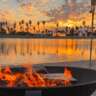 Bonfire & Potluck at Vacation Isle, Mission Bay