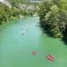Kayaking in Gorges De La Balme