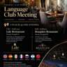 English Spanish French Italian Chinese Hebrew & Russian Clubs