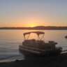 Halloween Lake Lanier Sunset Boat Ride